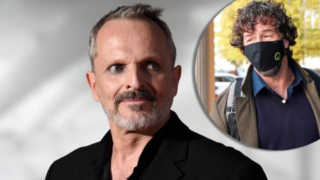 Miguel Bosé y Nacho Palau en un montaje de JALEOS.