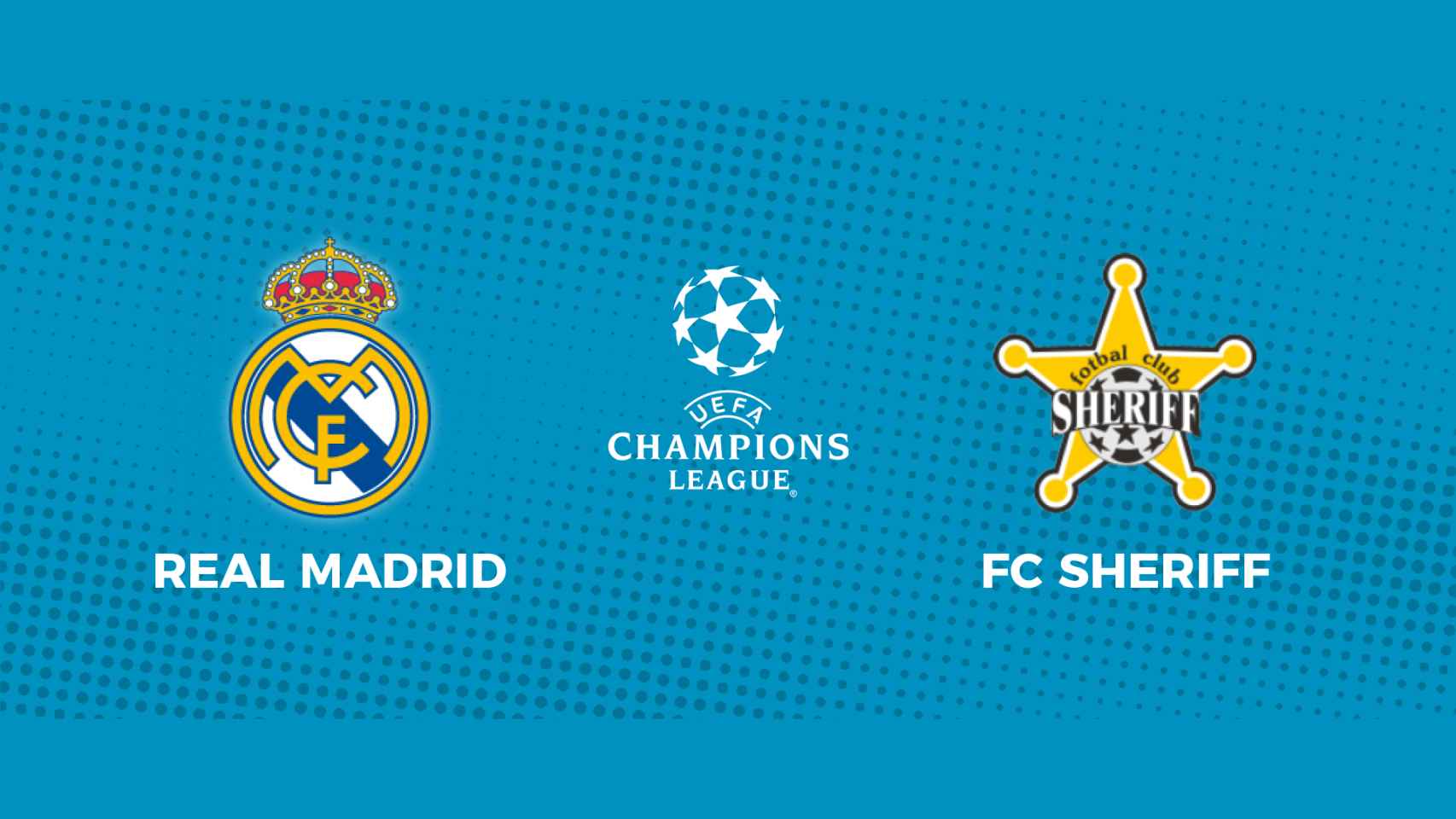 Real Madrid - FC Sheriff: siga en directo el partido de la Champions League
