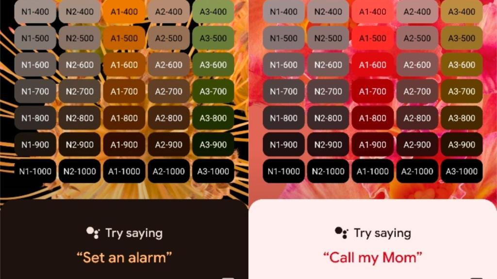 El asistente de Google ya cambia en color en Android 12