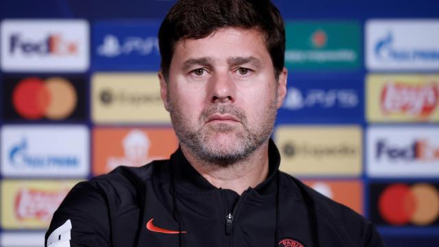 Mauricio Pochettino durante una rueda de prensa