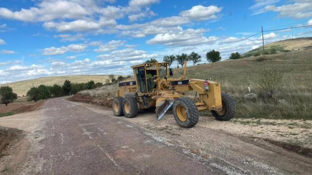 Comienzan las obras de mejora de la CM-2017 entre Turmiel y Milmarcos