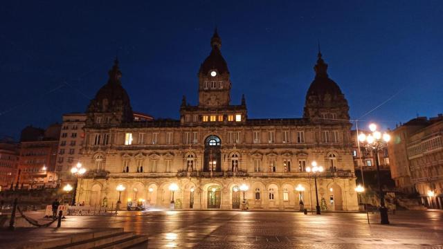 La plaza de María Pita de A Coruña en una foto de archivo.