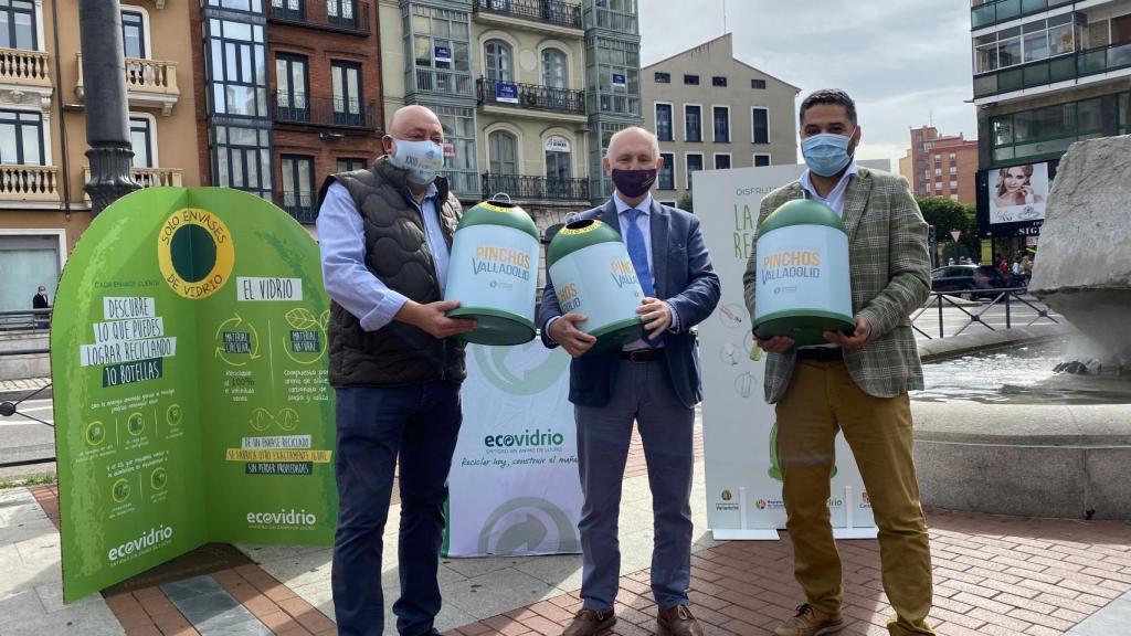 Presentación de la campaña en la Plaza de España