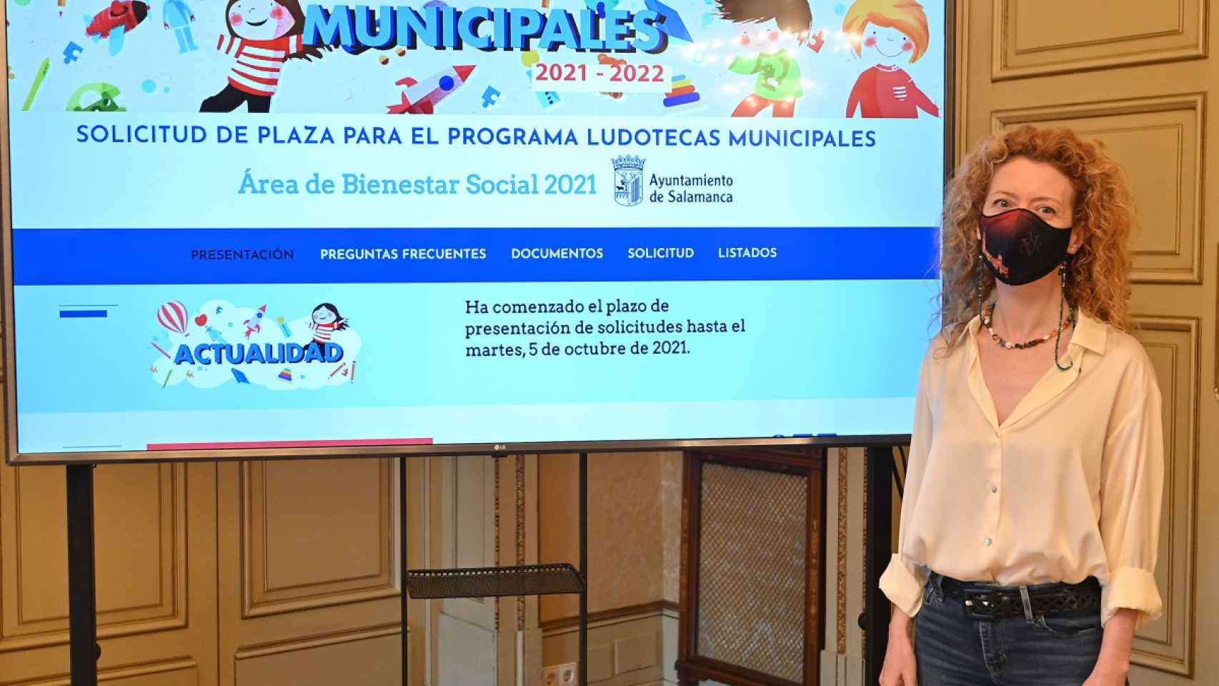 La concejala de Familia e Igualdad de Oportunidades, Ana Suárez