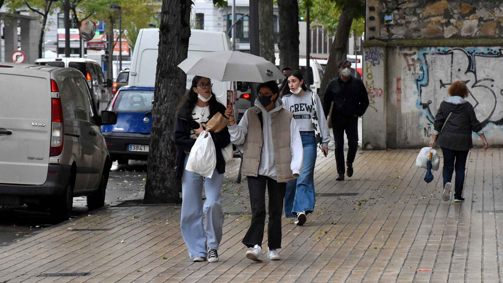 Tiempo de lluvia en Castilla y León