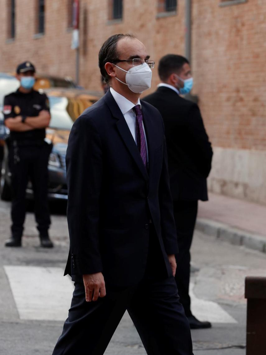 Alfredo Martínez Serrano en un acto celebrado en Madrid en junio de 2021.