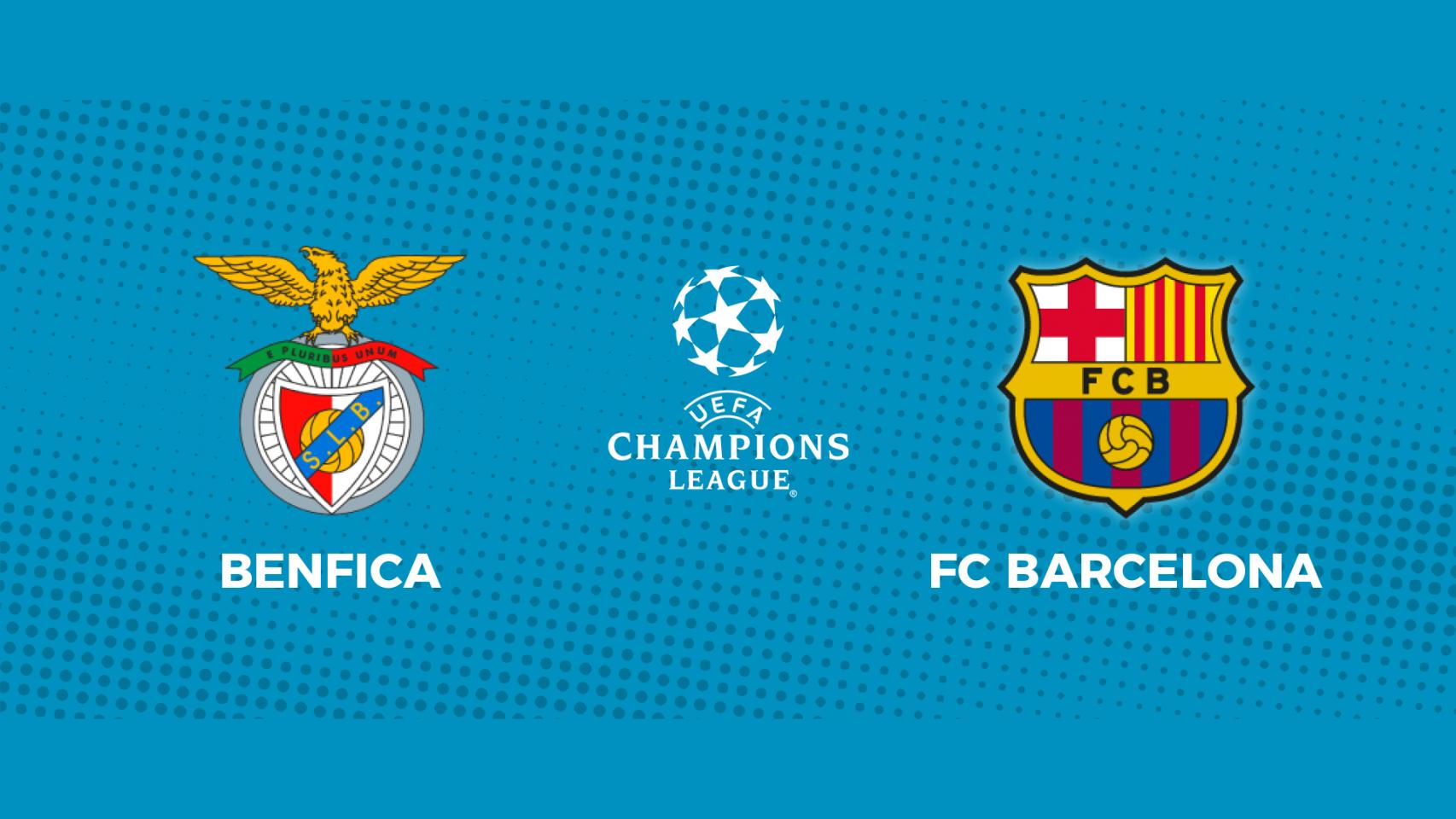 Benfica - FC Barcelona: siga en directo el partido de la Champions League
