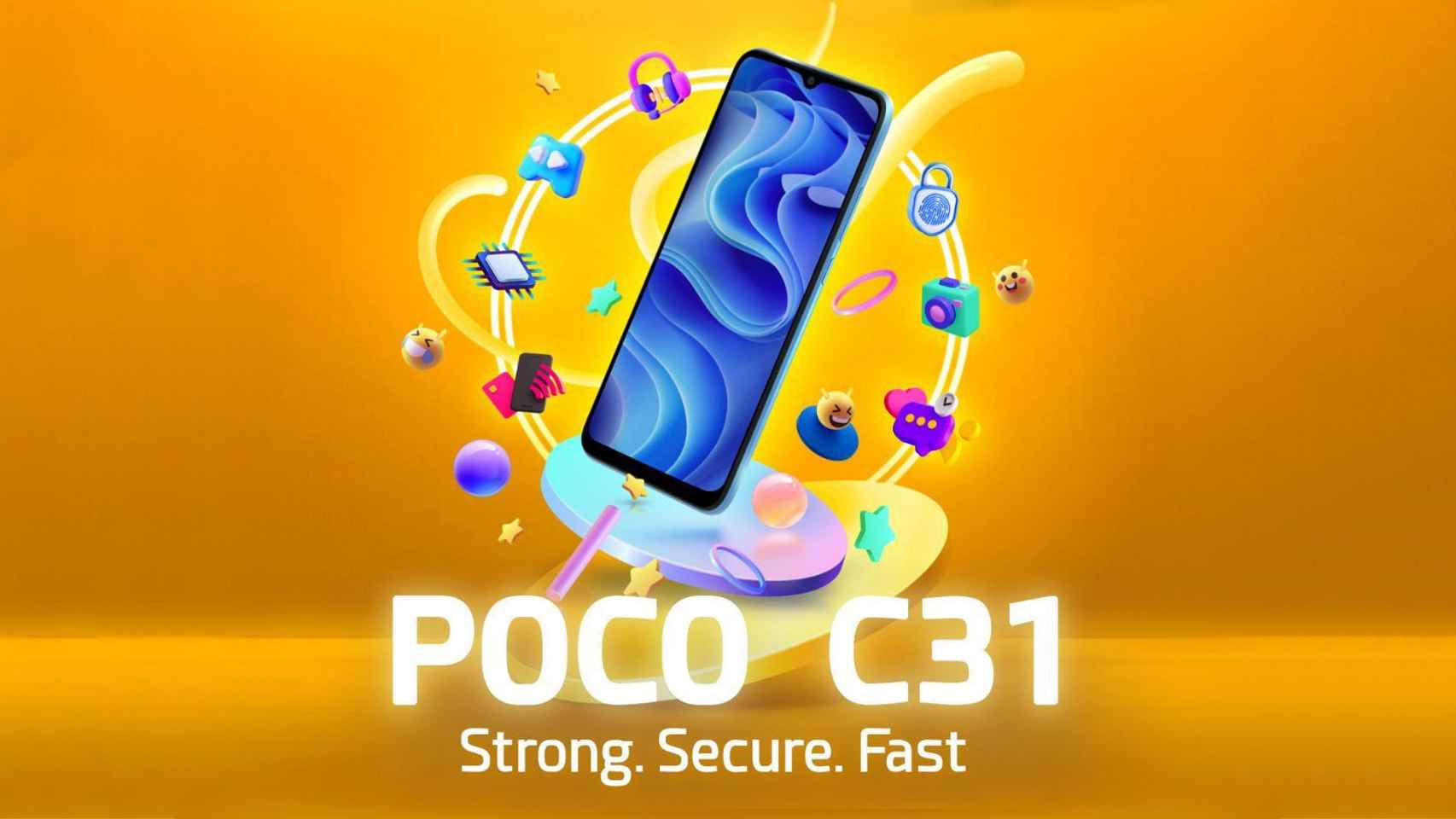 POCO C31, el nuevo móvil de la compañía