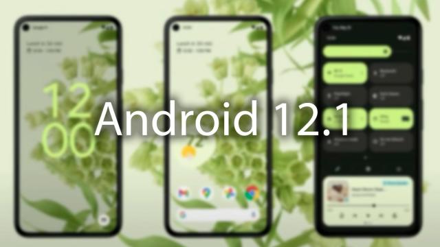 Primeras imágene de Android 12.1