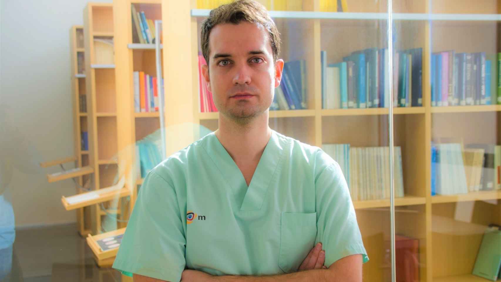 Enrique Alonso, médico presidente de la asociación MUD.
