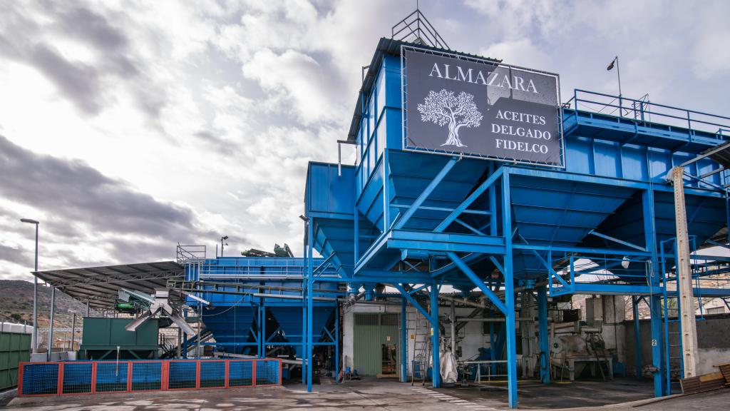 La almazara de Aceites Delgado, situada en el municipio de Loranca de Tajuña (Guadalajara).