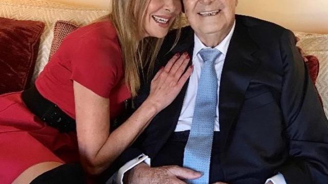 Ana García Obregón junto a su padre, el empresario Antonio García, en una imagen de sus redes sociales.