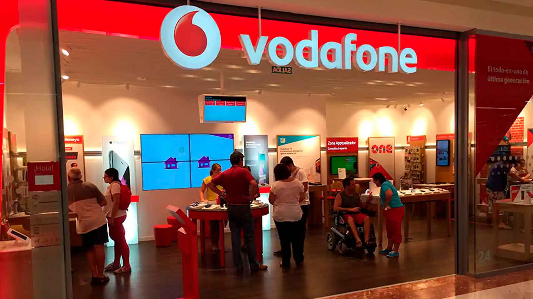 Vodafone cerrara todas sus tiendas fisicas propias en España