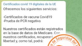 Certificados COVID falsos a cambio de dinero: la nueva estafa que circula por Internet
