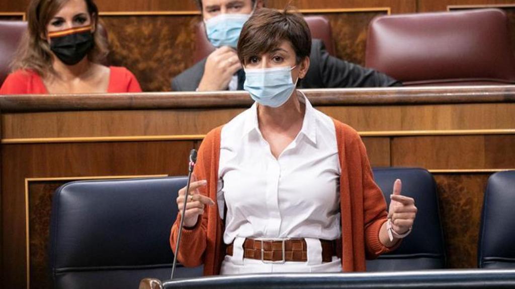 Isabel Rodríguez, ministra de Política Territorial, en el Congreso. Foto: La Moncloa