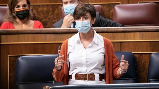 Isabel Rodríguez, ministra de Política Territorial, en el Congreso. Foto: La Moncloa