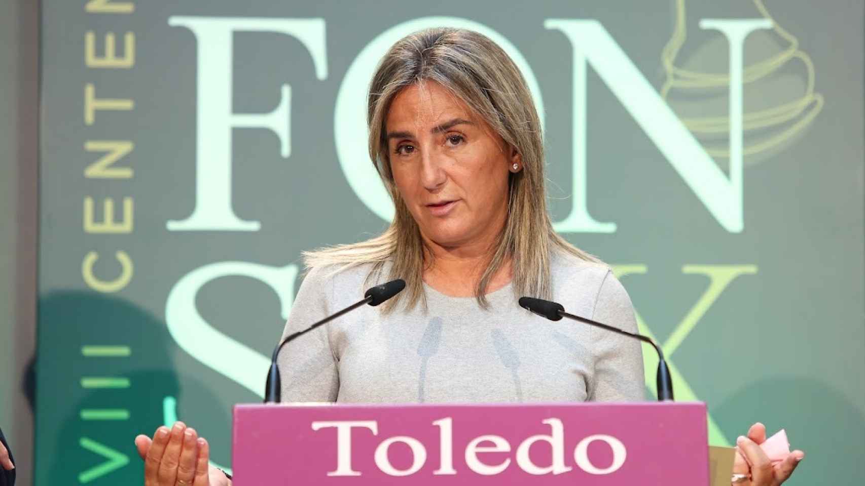 Milagros Tolón, alcaldesa de Toledo.