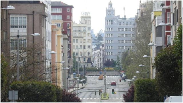 Vistas de la Estrada de Castela.