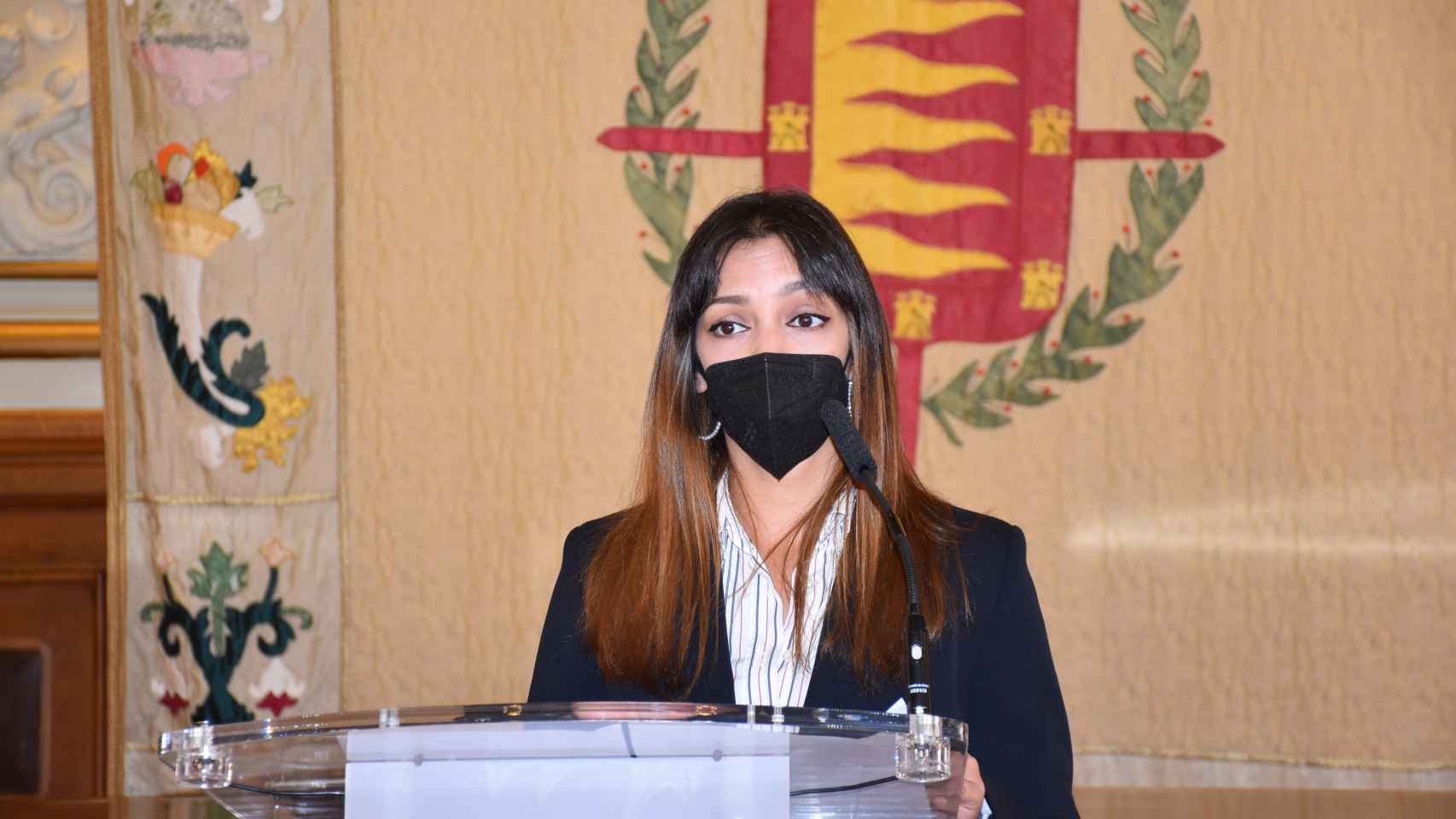 Carmen Jiménez durante su intervención
