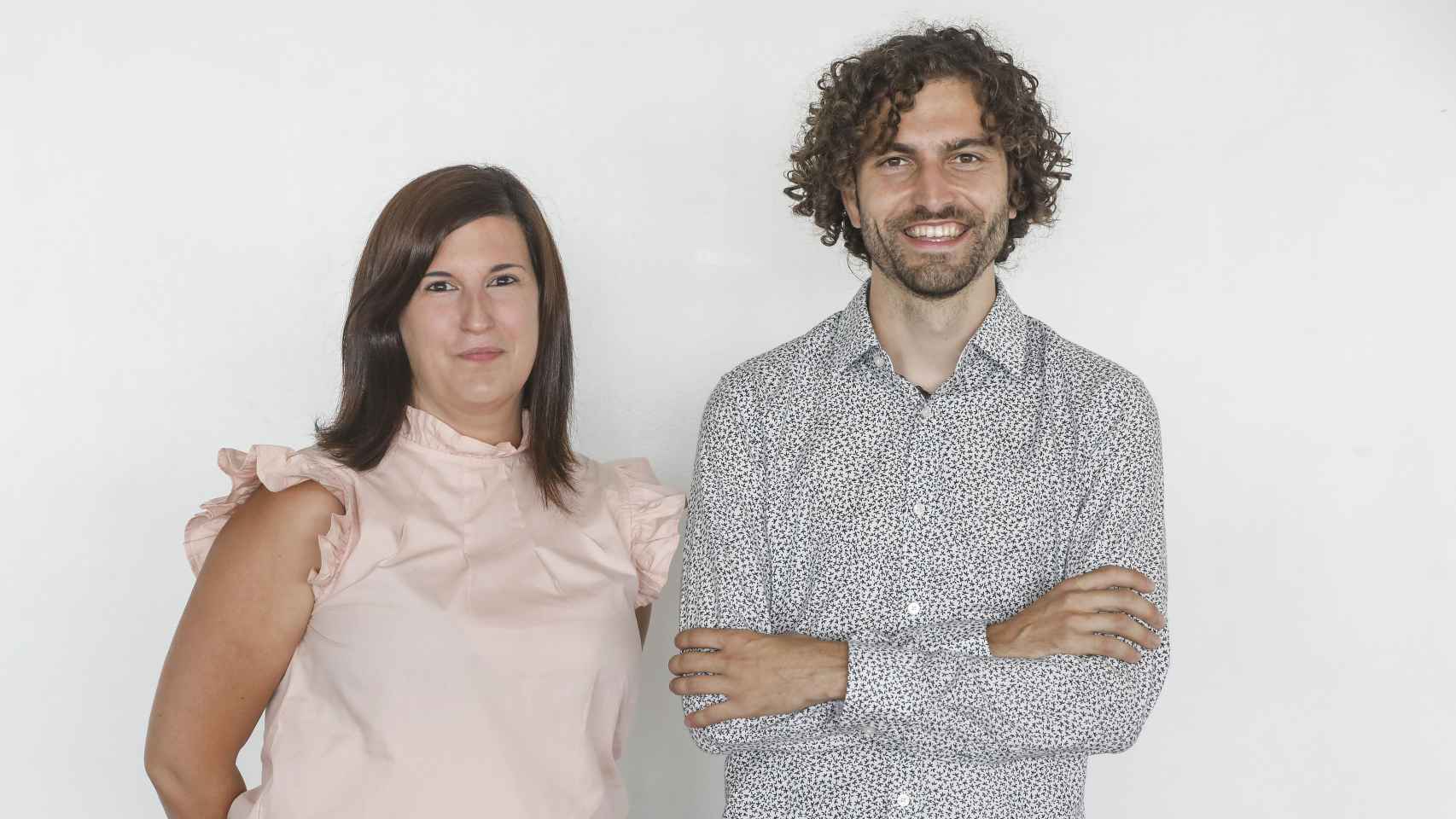 Marina Ruiz y Jordi Boix, cofundadores de Psonríe.