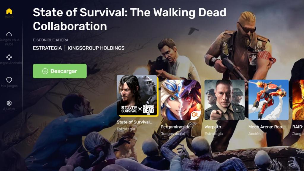 Walking Dead en BlueStacks X