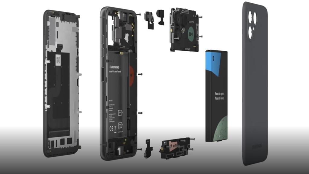 FairPhone 4 reparabilidad