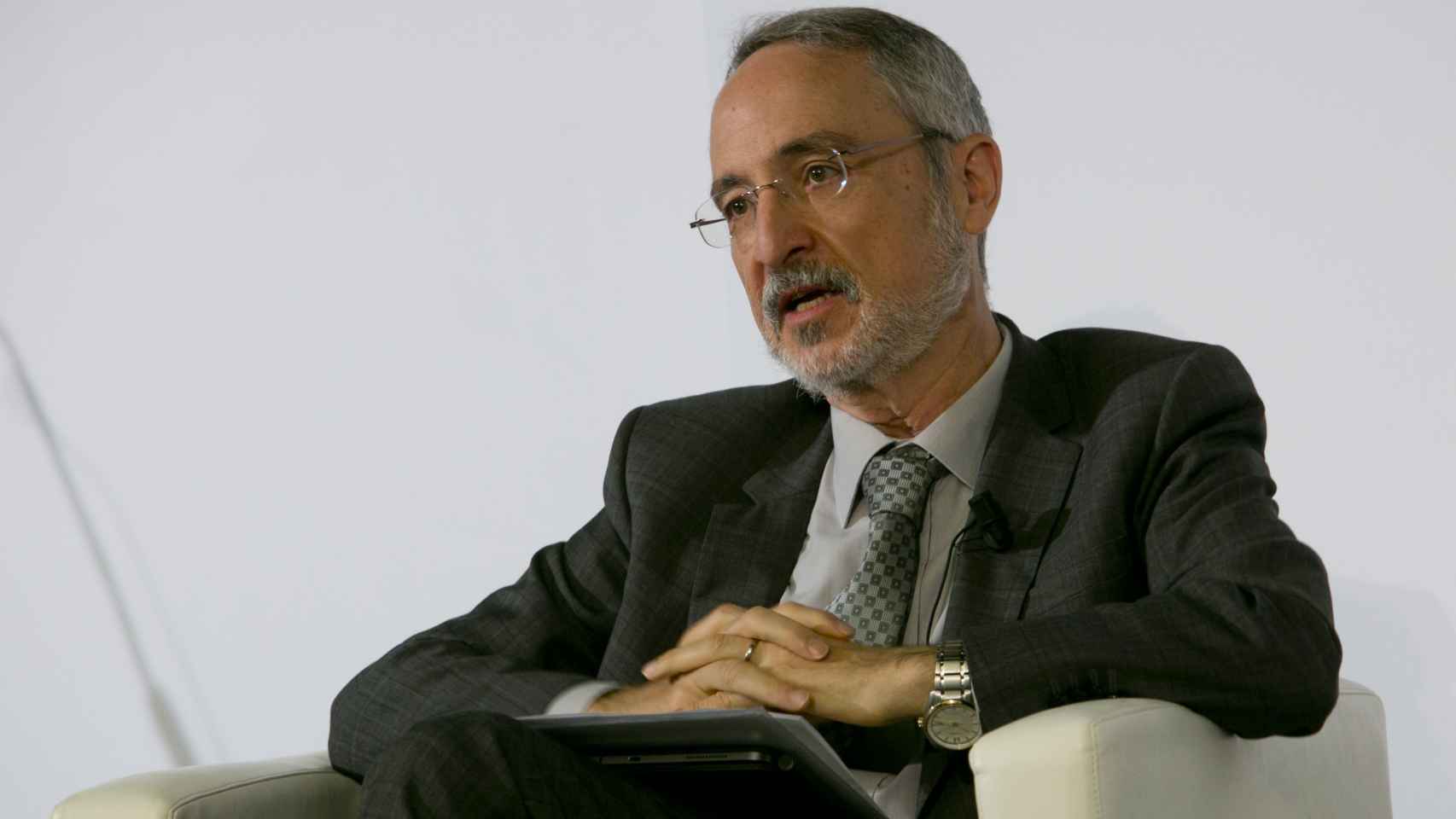 Edouard Fernández-Bollo, miembro del Consejo de Supervisión del Banco Central Europeo, durante el evento.