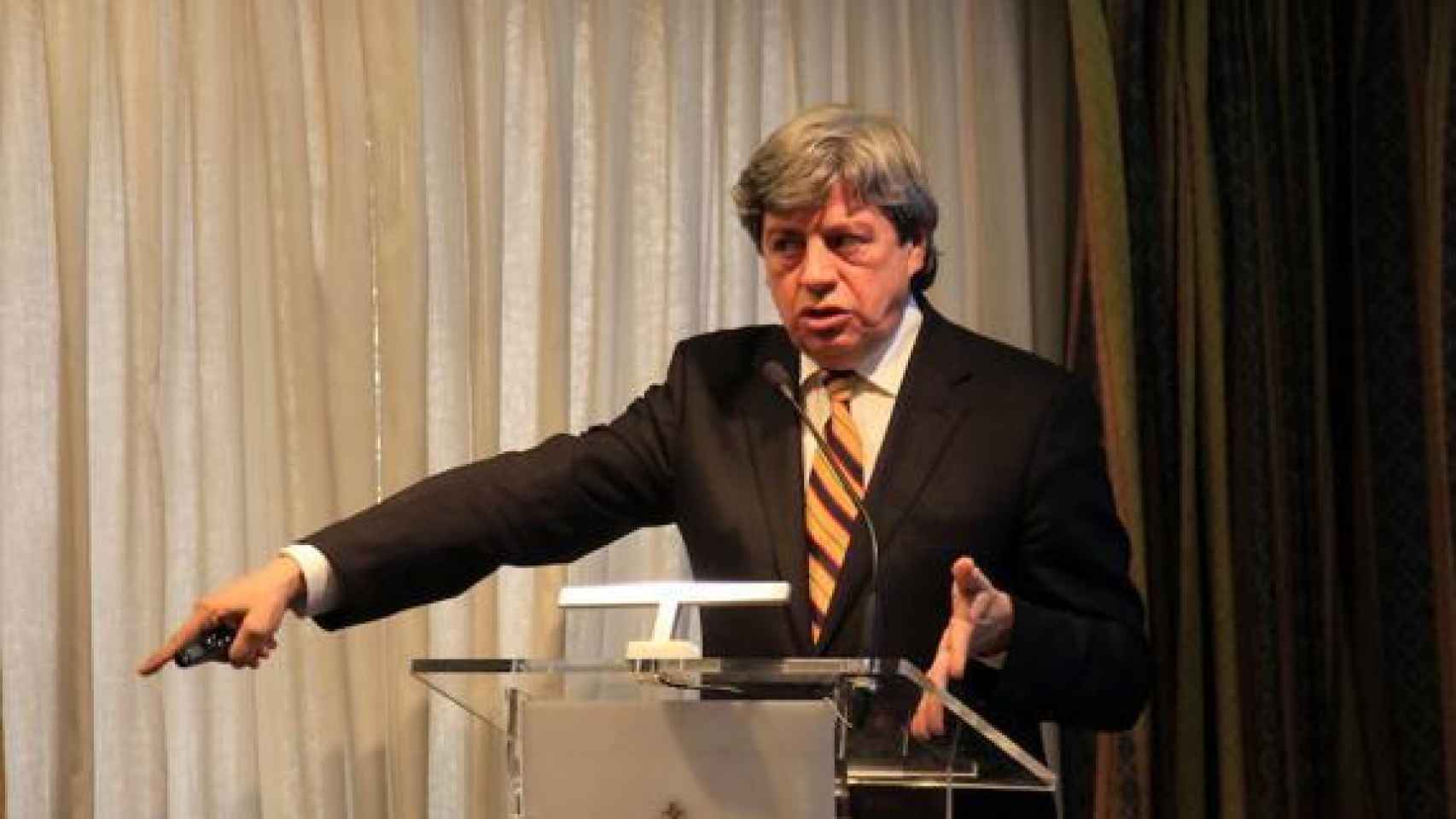 Juan Jesús Cruz, durante una conferencia