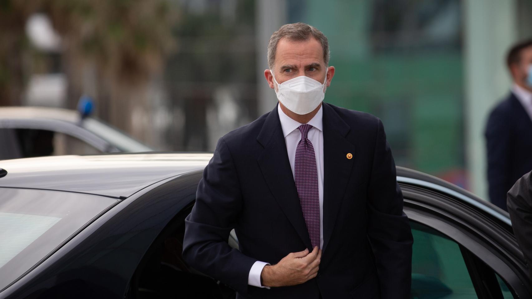 El rey Felipe en una visita a Barcelona en el pasado mes de junio.