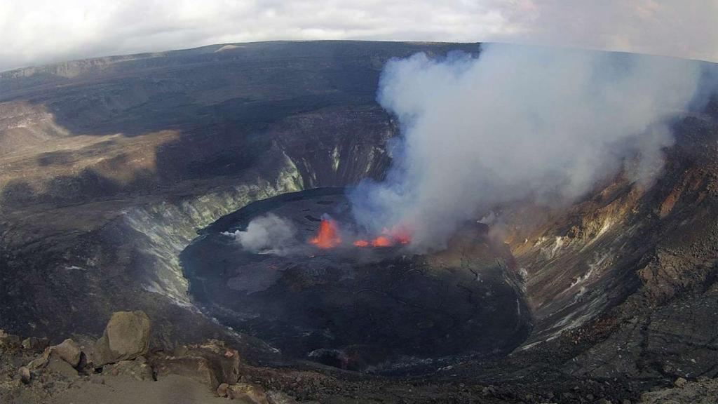 El volcán Kilauea, en Hawái.