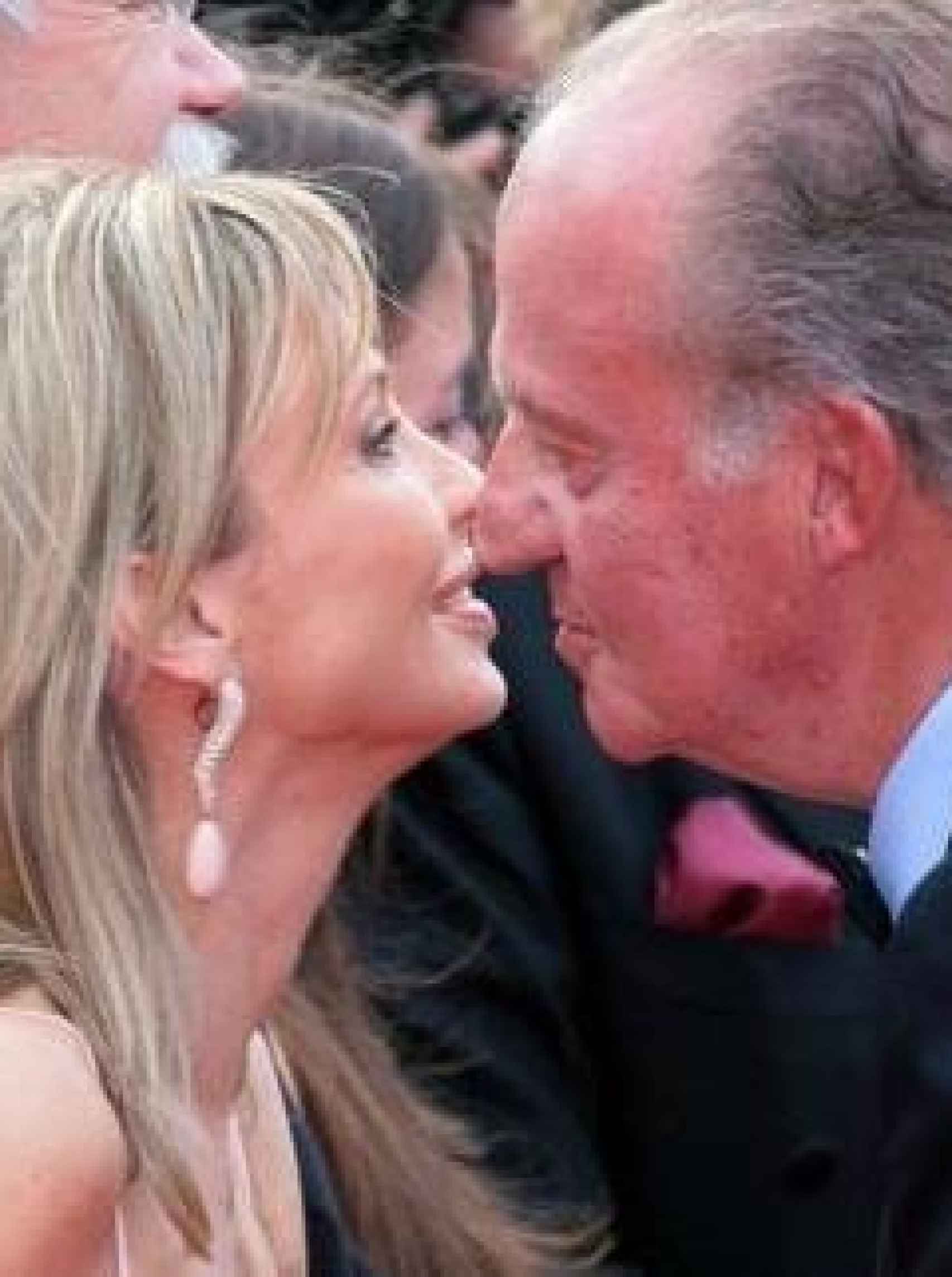 Corinna y el rey Juan Carlos, junto en los Premios Laureus de 2006.