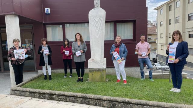 Un momento de la presentación de la agenda cultural en Gujuelo