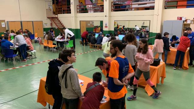 Jóvenes participan en una edición anterior del programa DIversiON que promueve la Diputación de Valladolid