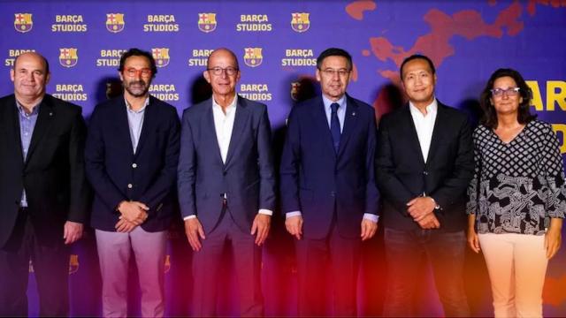 La junta directiva de Bartomeu presenta el proyecto Barça Studios