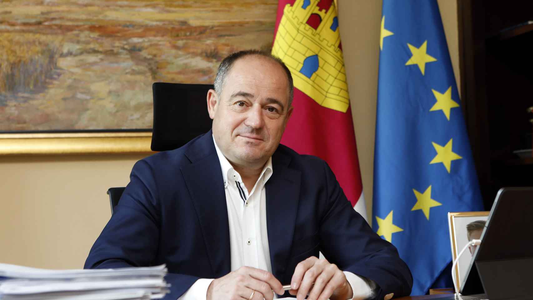 Emilio Sáez, alcalde de Albacete.