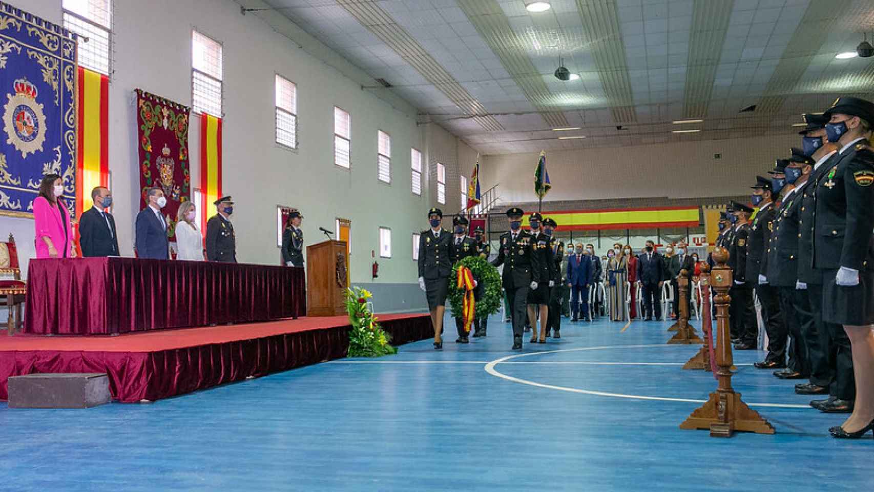 La Policía Nacional celebra su día en Castilla-La Mancha con la sombra de la pandemia