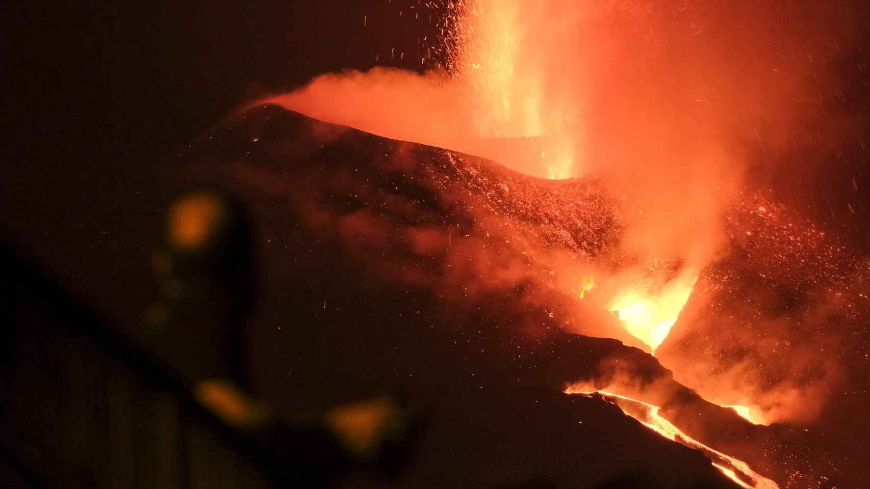 Volcán de La Palma. Efe