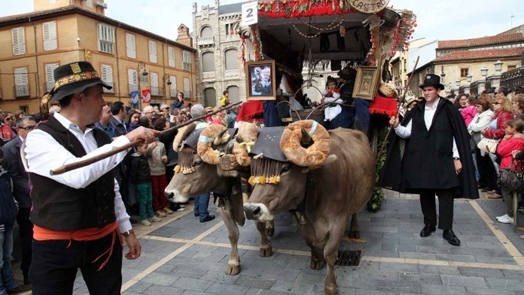Desfile de las fiestas de San Froilán en 2018