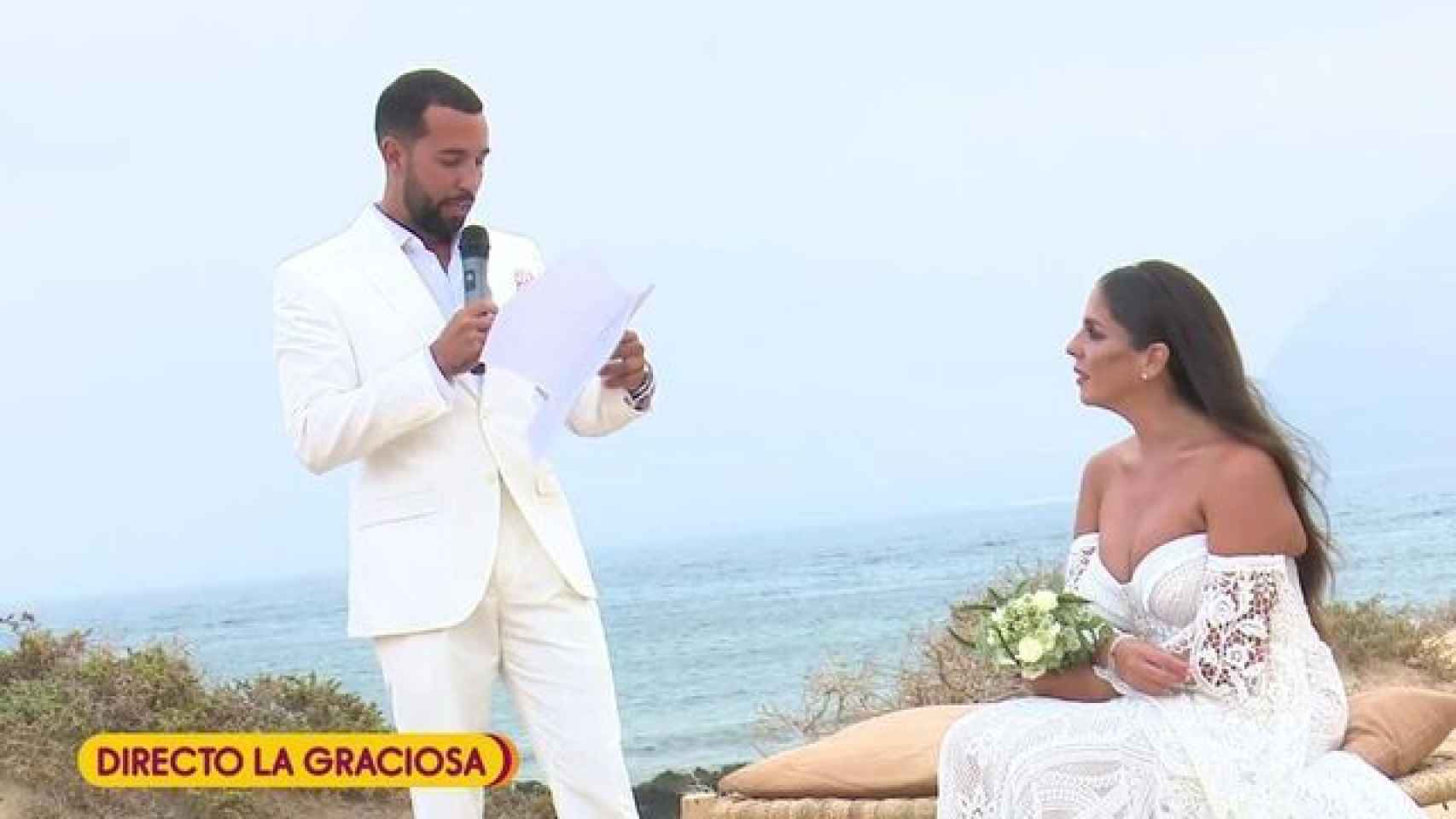 ‘Sálvame’ regala a Anabel Pantoja la mejor retransmisión de su boda que pudo soñar