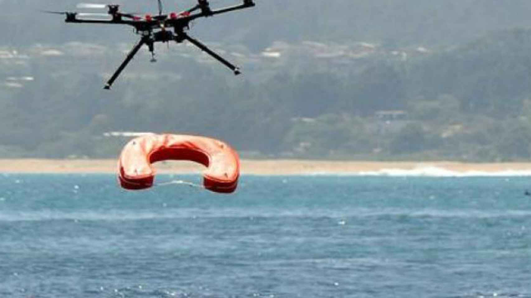 El proyecto piloto de drones socorristas salva 6 vidas en las playas de la Comunidad Valenciana