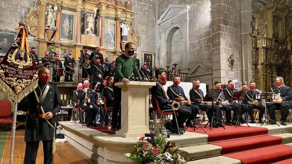 Concierto de la AM Cristo Yacente a favor de las obras de restauración de la iglesia de San Juan Bautista