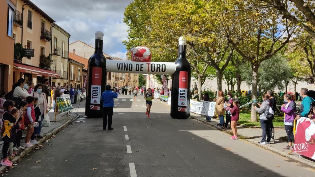 Carrera 'El kilómetro de Vendimia', celebrada en Toro