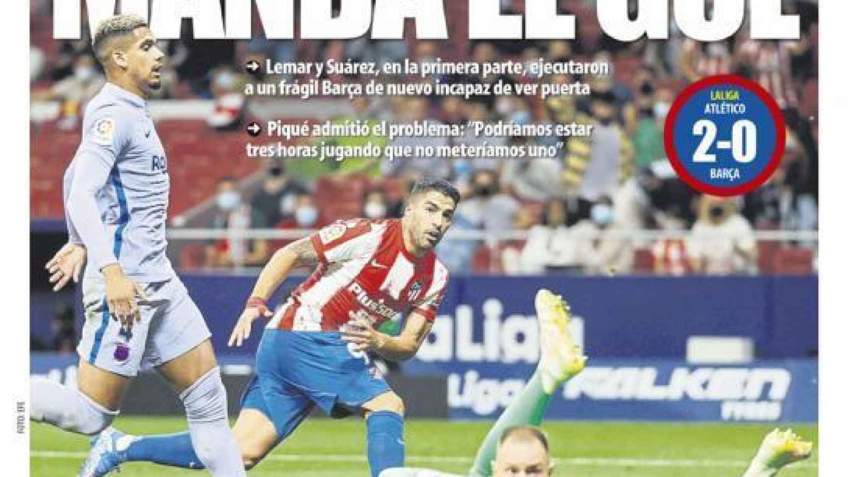 La portada del diario Mundo Deportivo (03/10/2021)