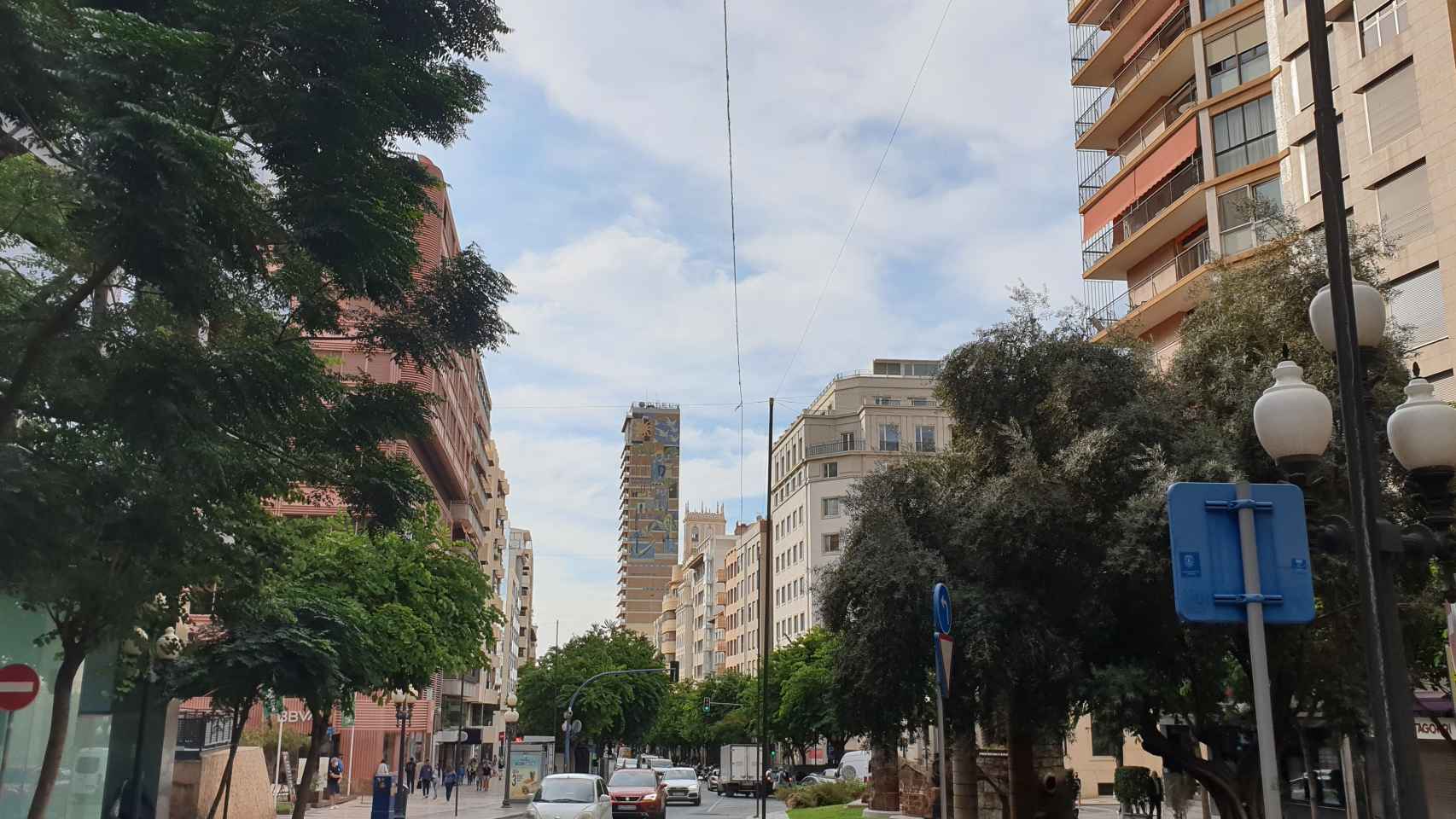 Las temperaturas han descendido en 1,4 ºC en Alicante ciudad.