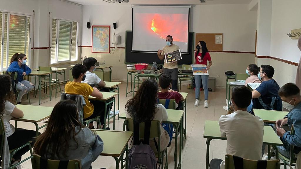 Actividades de 'La Noche Europea de los Volcanes'. Foto: Ayuntamiento de Calzada de Calatrava (Ciudad Real)