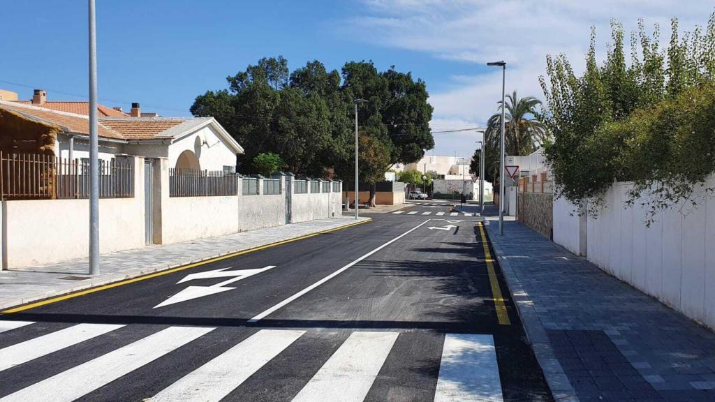 Fin de las obras del barrio de Rabasa.