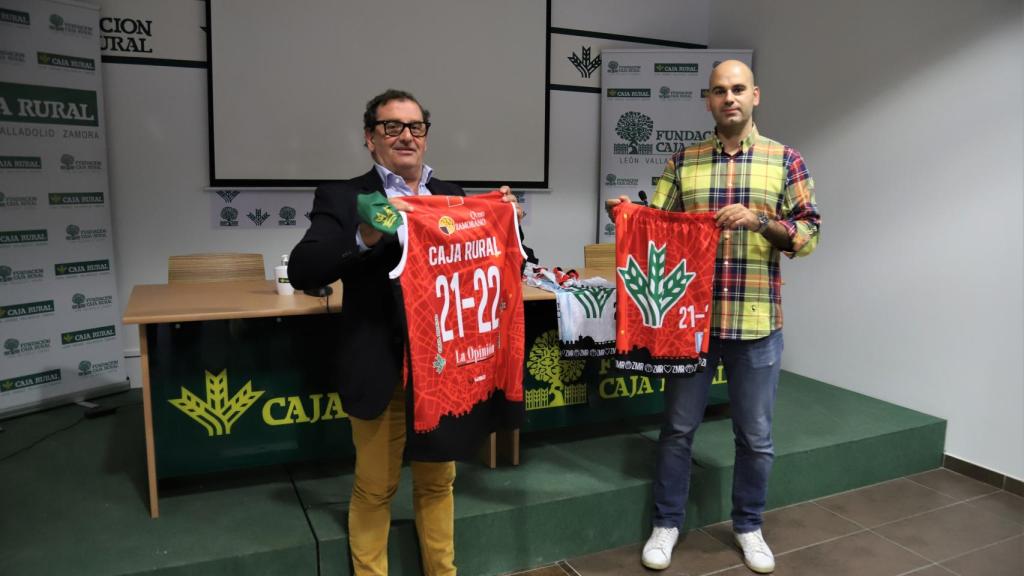 El Club Baloncesto Zamora llevará la espiga de Caja Rural de Zamora por todo el territorio nacional
