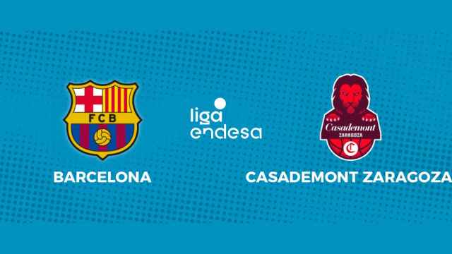 Barcelona - Casademont Zaragoza: siga en directo el partido de la Liga Endesa