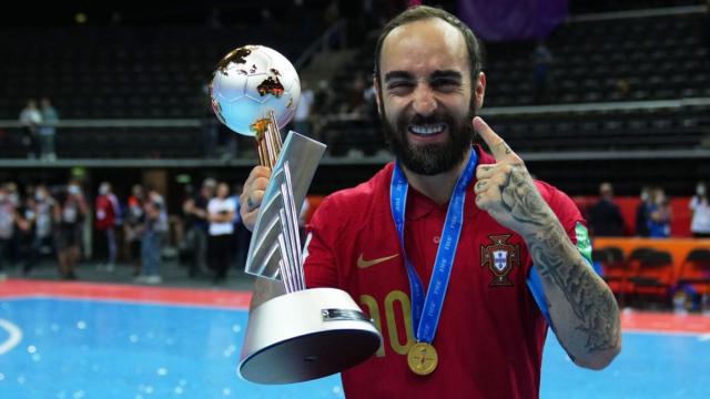 Ricardinho, tras ganar el Mundial de fútbol sala