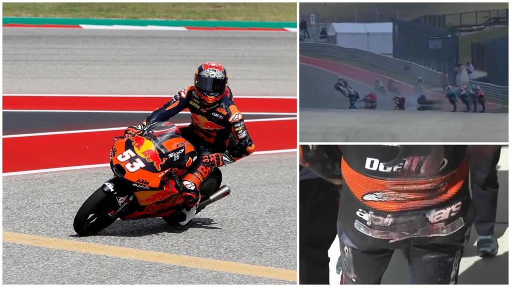 Öncü y el accidente de Moto3 en Austin